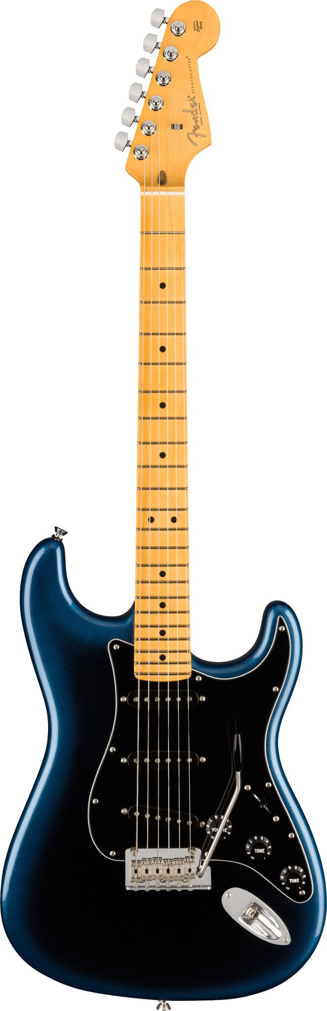Fender American Professional II Stratocaster, Maple Fingerboard in Dark Night