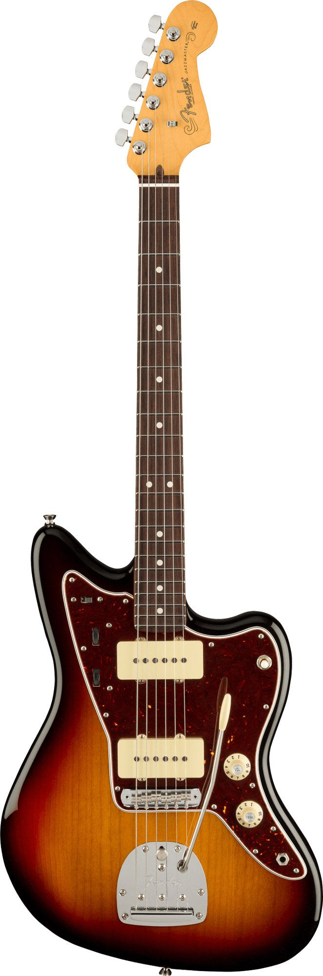Fender American Professional II Jazzmaster, Rosewood Fingerboard in 3 Color Sunburst