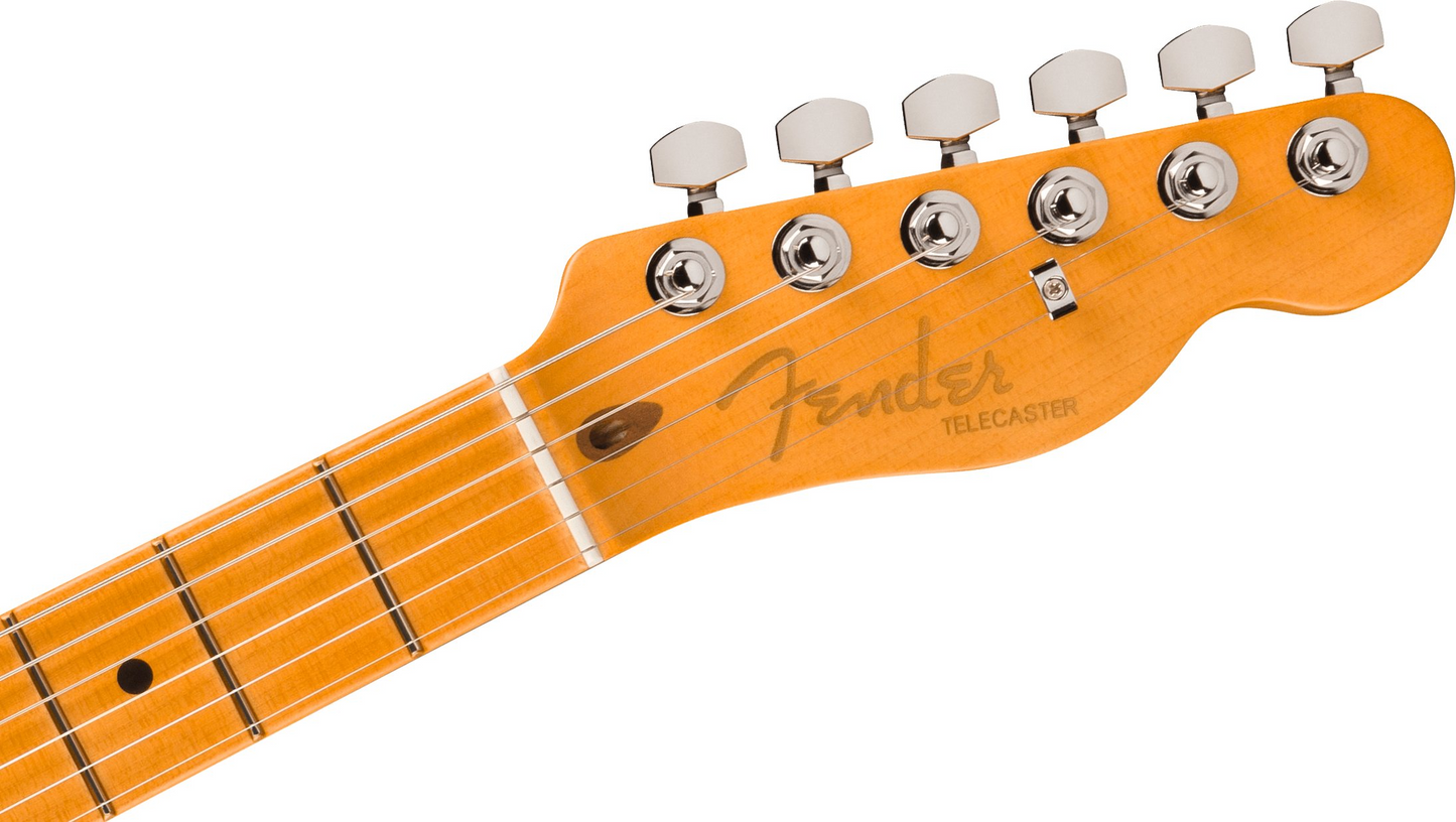 Fender American Ultra II Telecaster Electric Guitar, Maple Fingerboard in Avalanche