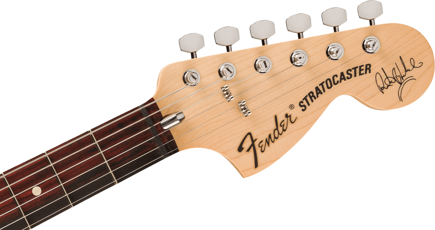 Fender Ritchie Blackmore Stratocaster, Scalloped Rosewood Fingerboard in Olympic White