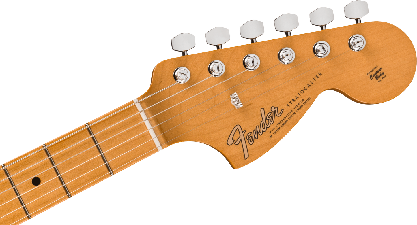 Fender Vintera III Late '60s Stratocaster Electric Guitar, Maple Fingerboard in Olympic White