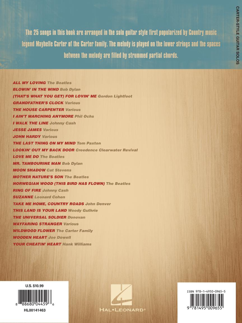 Carter Style Guitar Solos Tab