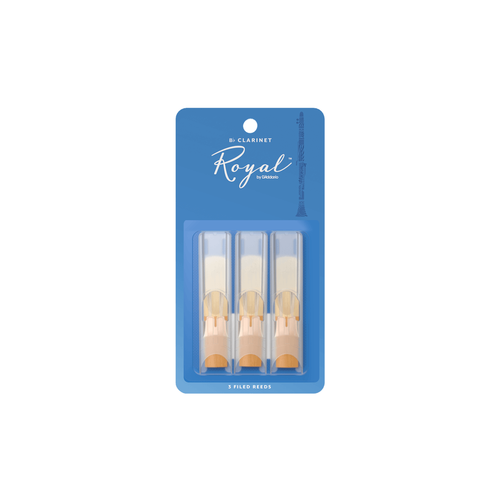 Royal By D'Addario Strength 3.0 3 Pack Bb Clarinet Reeds