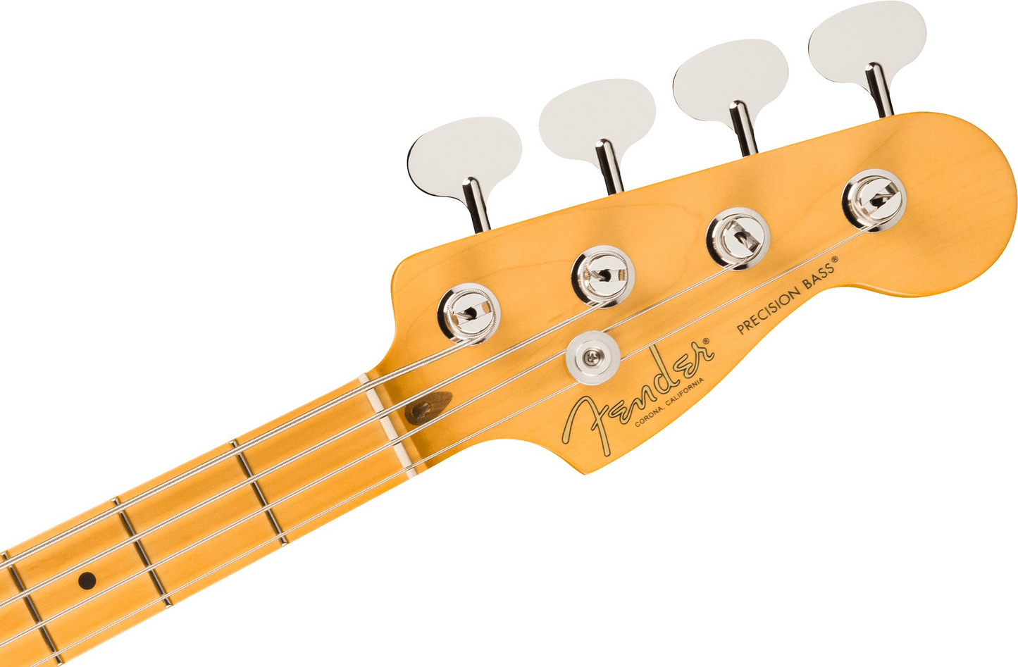 Fender American Professional Classic Precision Bass, Maple Fingerboard in Faded Lake Placid Blue