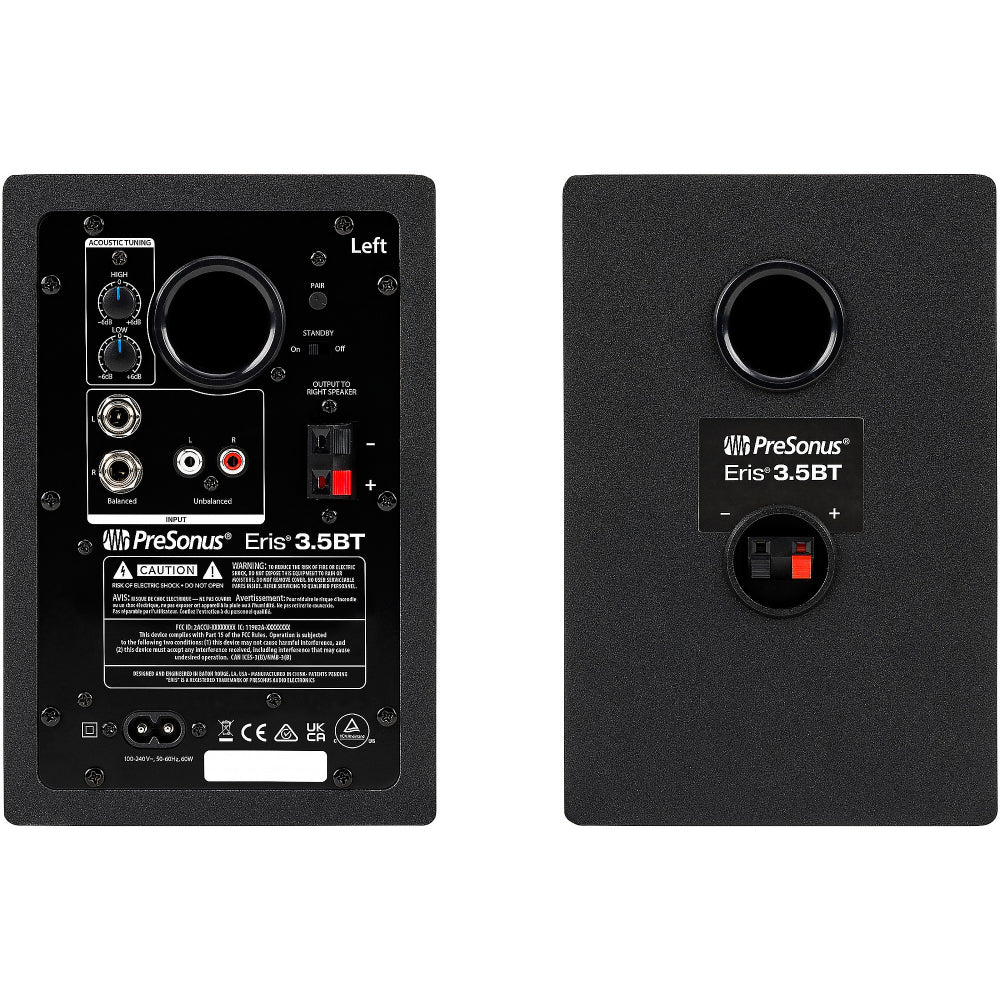 Presonus Eris 3.5BT 2nd Gen Studio Bluetooth Monitor Pair