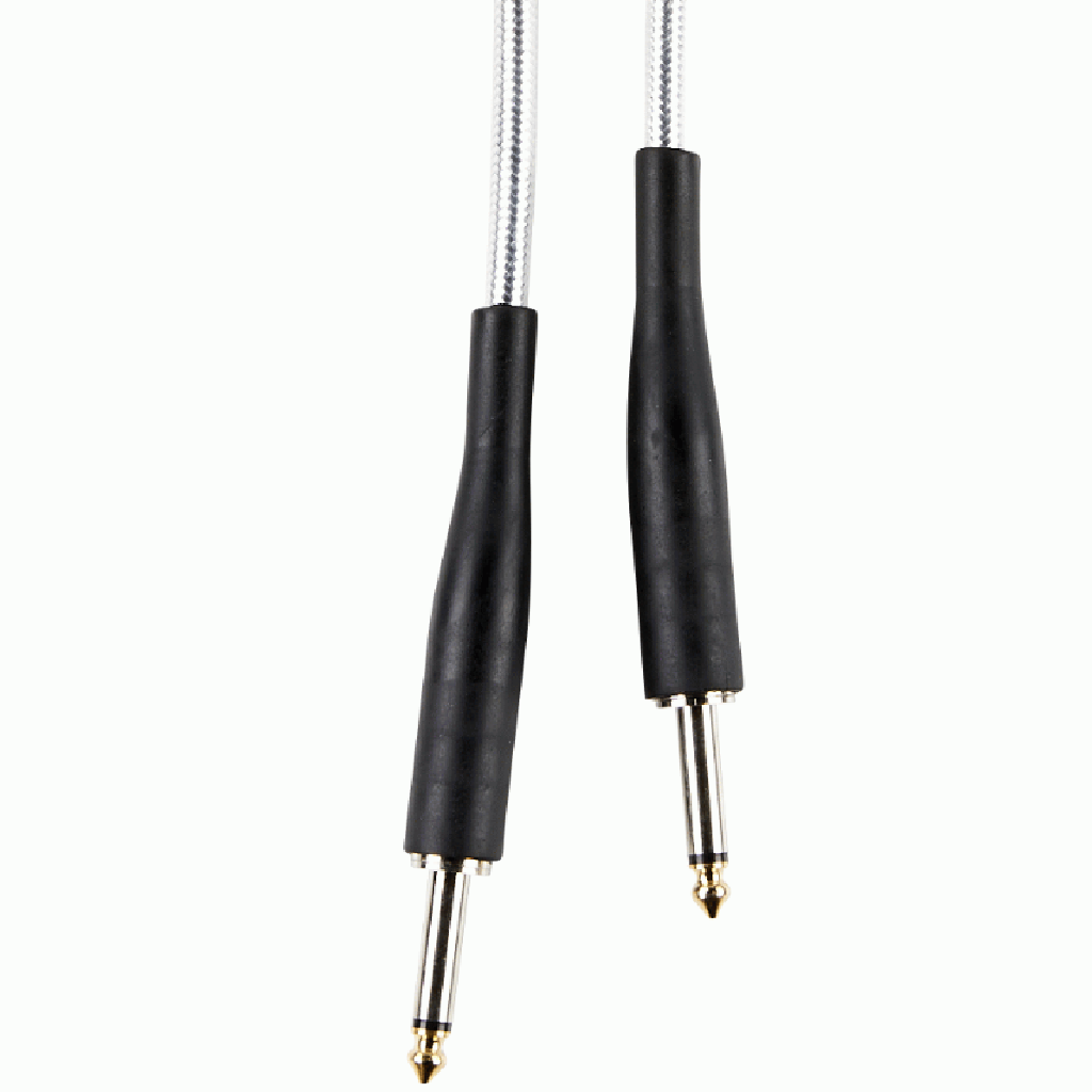 Armour GC10S 10 Foot Guitar Lead in Transparent Silver