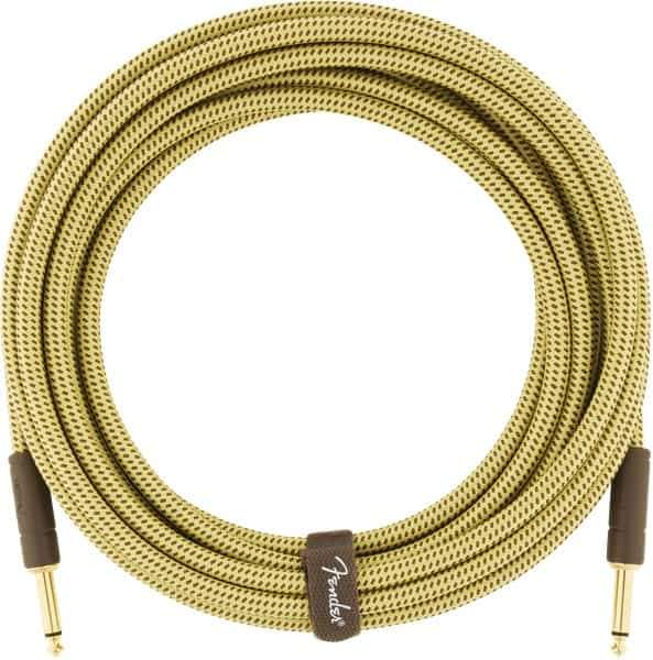 Fender Deluxe Series Instrument Cable 18.6ft in Tweed