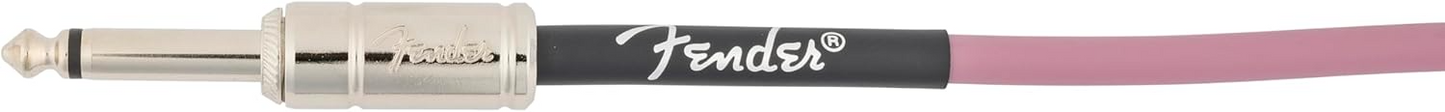 Fender Contour 18.6' Instrument Cable in Burgundy Mist