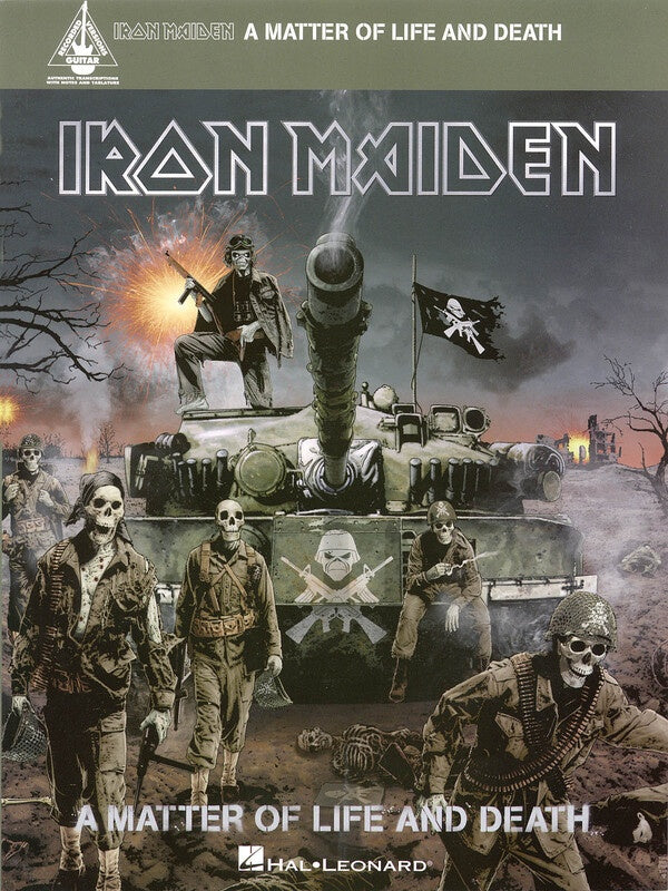 Iron Maiden A Matter Of Life And Death Guitar Tab RV