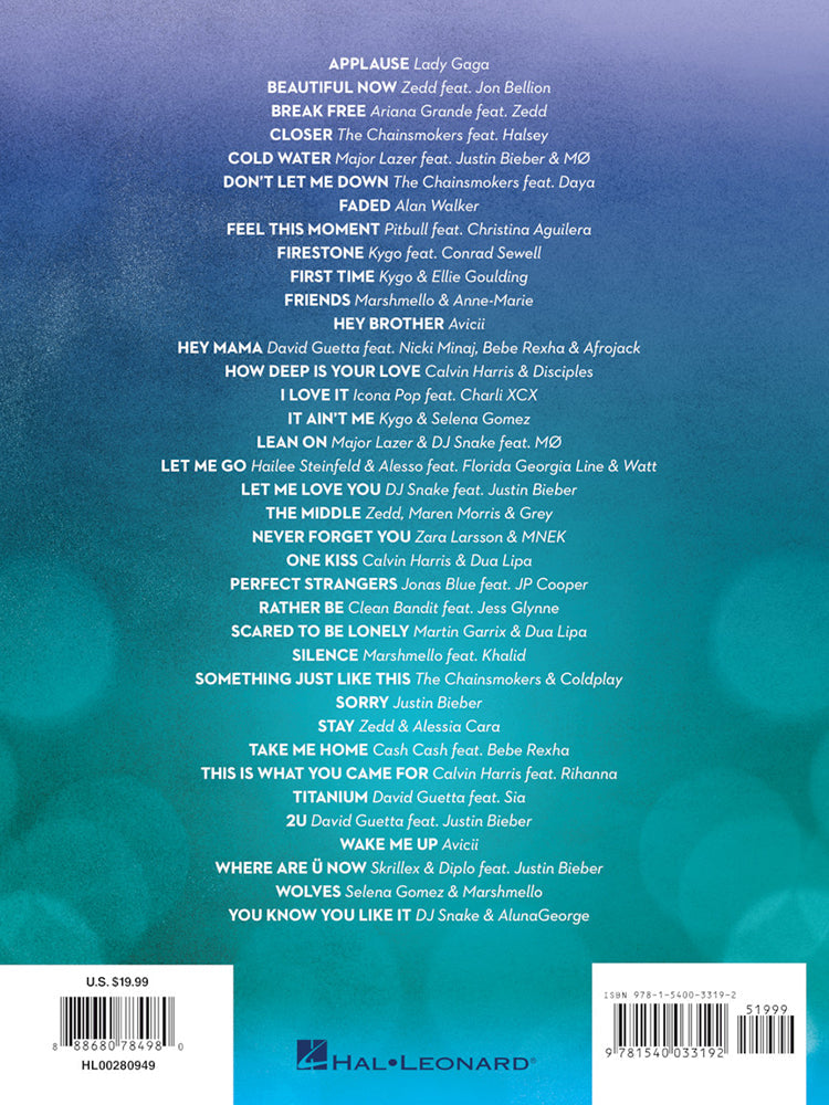 EDM Sheet Music Collection PVG