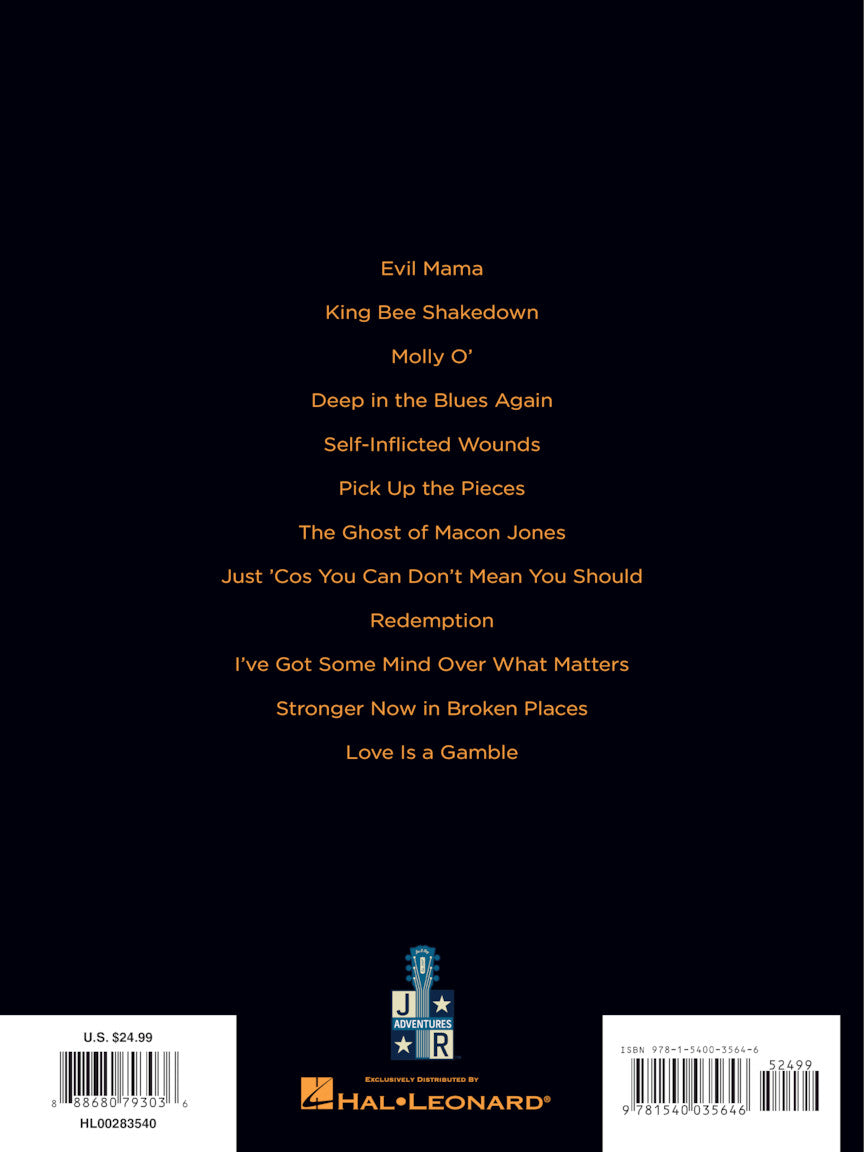 Joe Bonamassa Redemption Guitar Tab RV