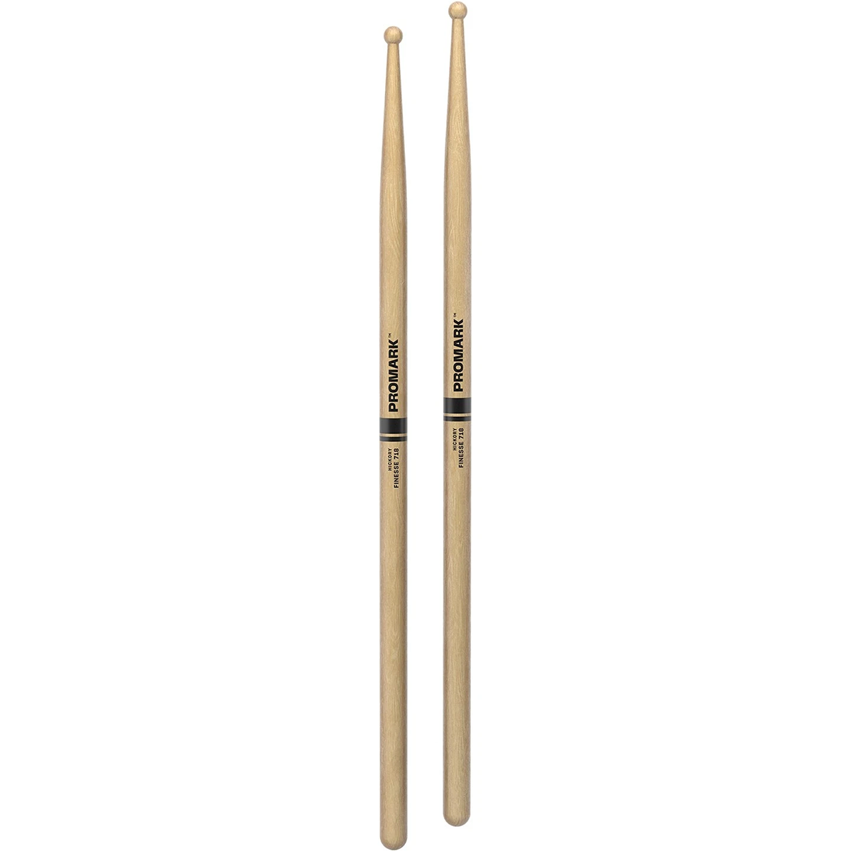 Promark Finesse 718 Acid Jazz Wood Tip American Hickory Drumstick