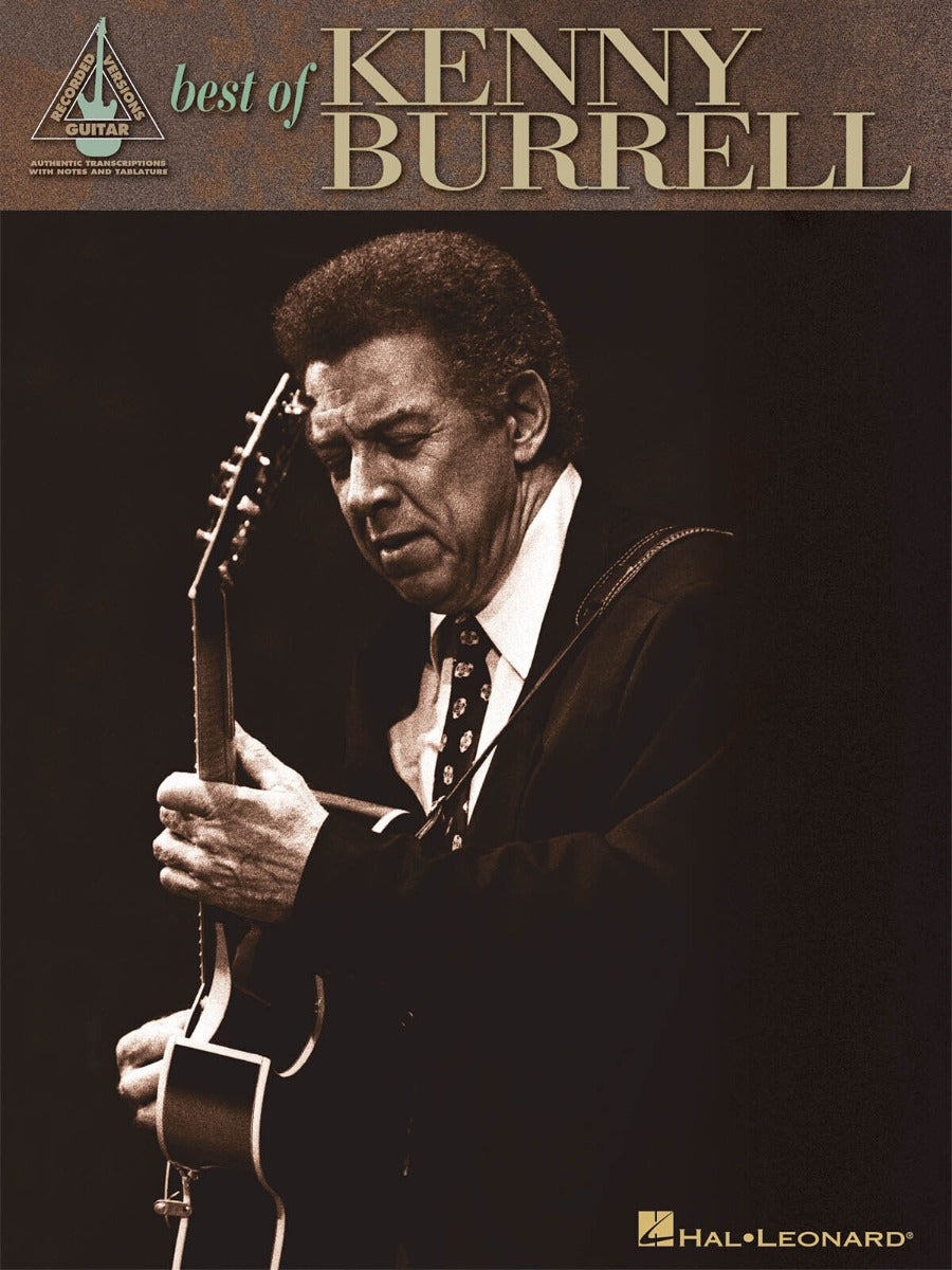 Best of Kenny Burrell Guitar Recorded Versions Softcover Tab