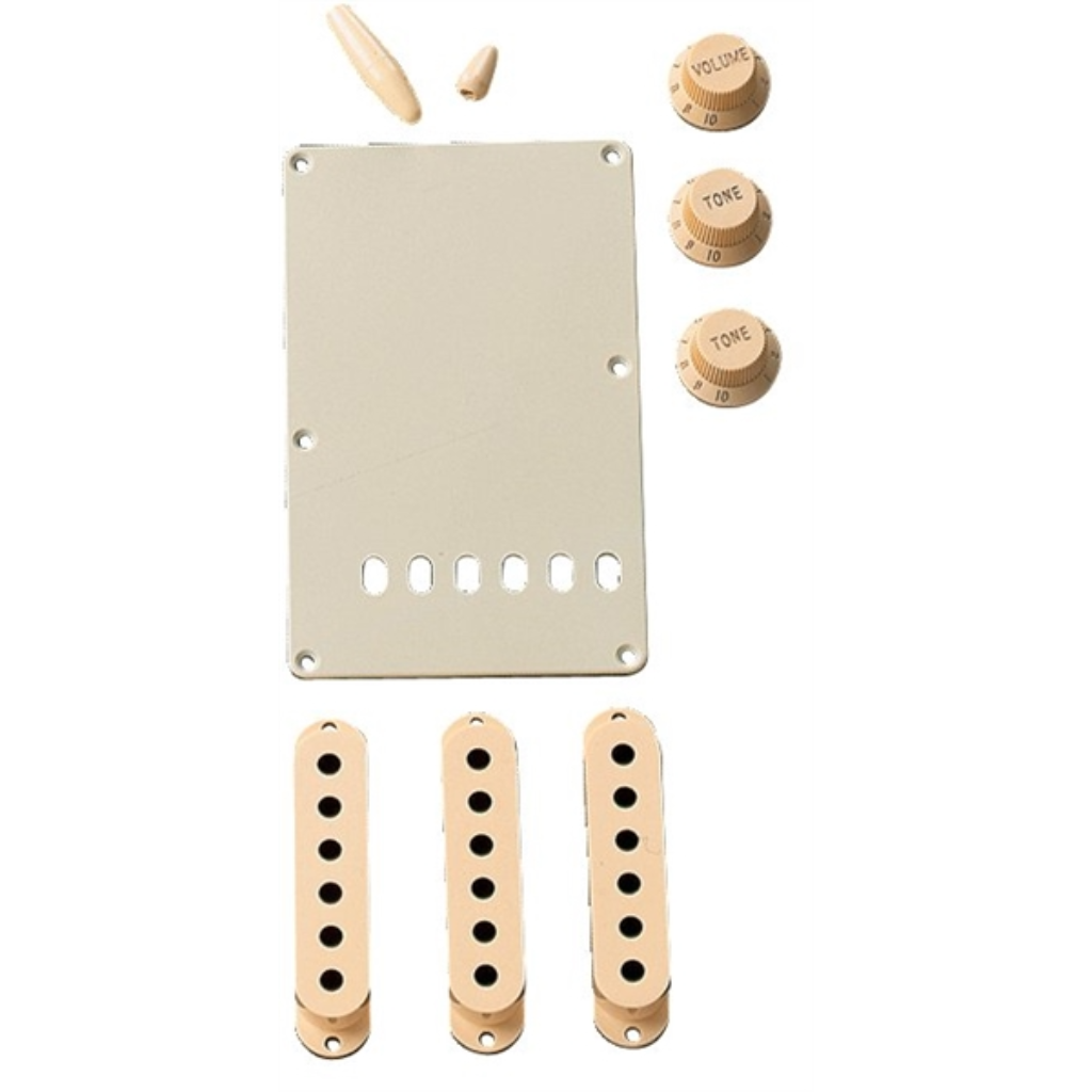 Fender Stratocaster Accessory Kit in Aged White