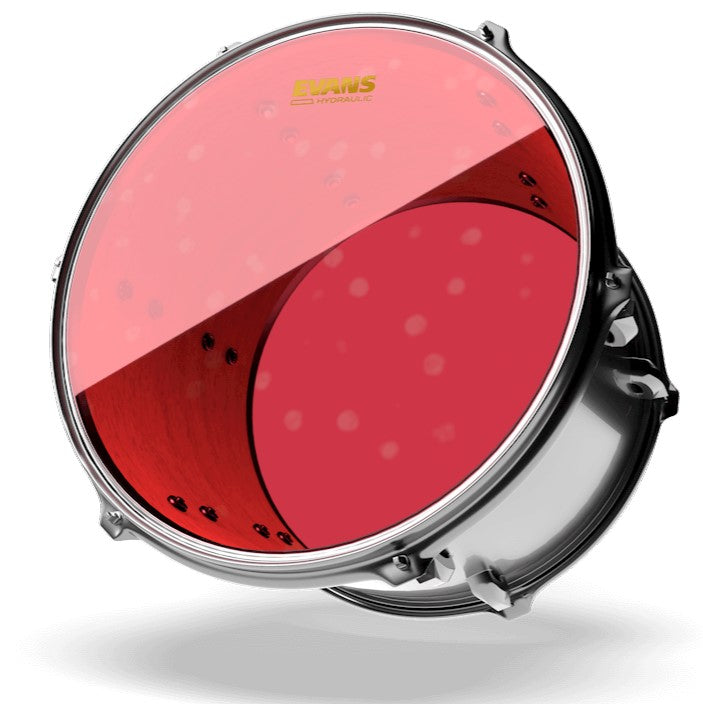 Evans Hydraulic 10" Red Tom Drum Head
