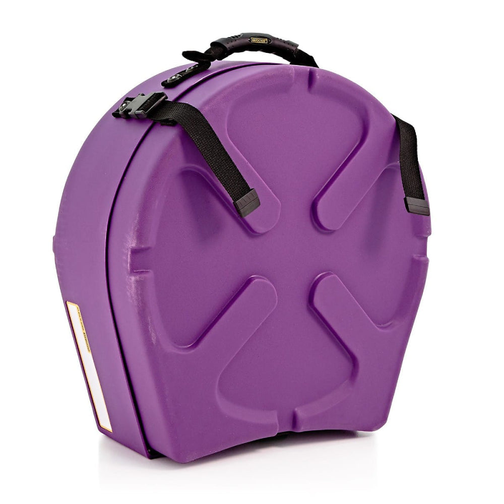 HARDCASE HNL14SPU Fully Lined 14" Snare Drum Case in Purple