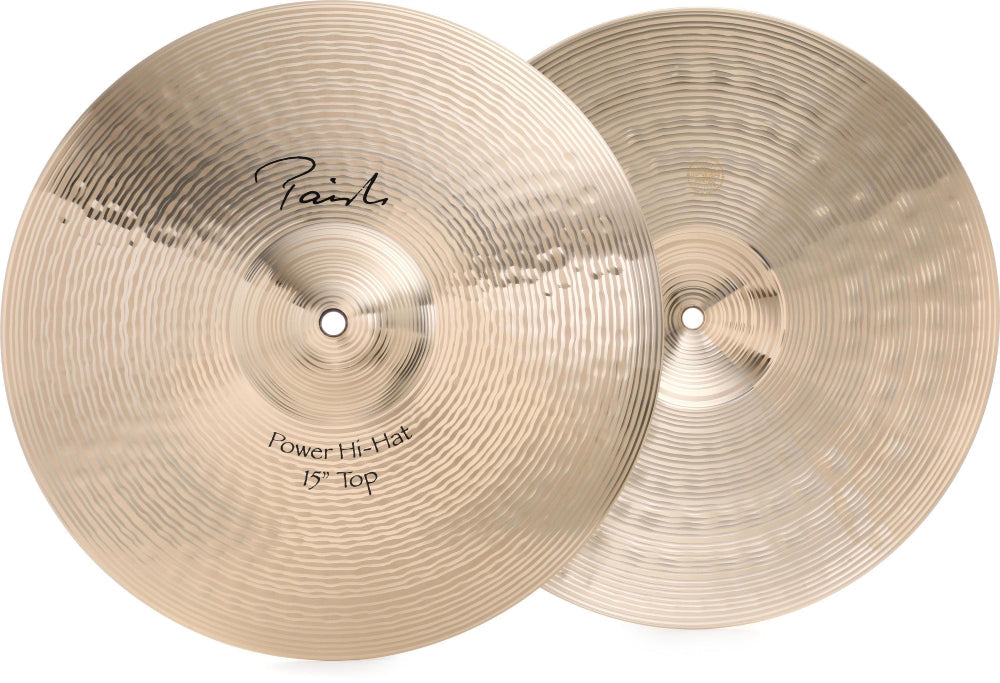 Paiste Signature Power 15” Hi hat Cymbals