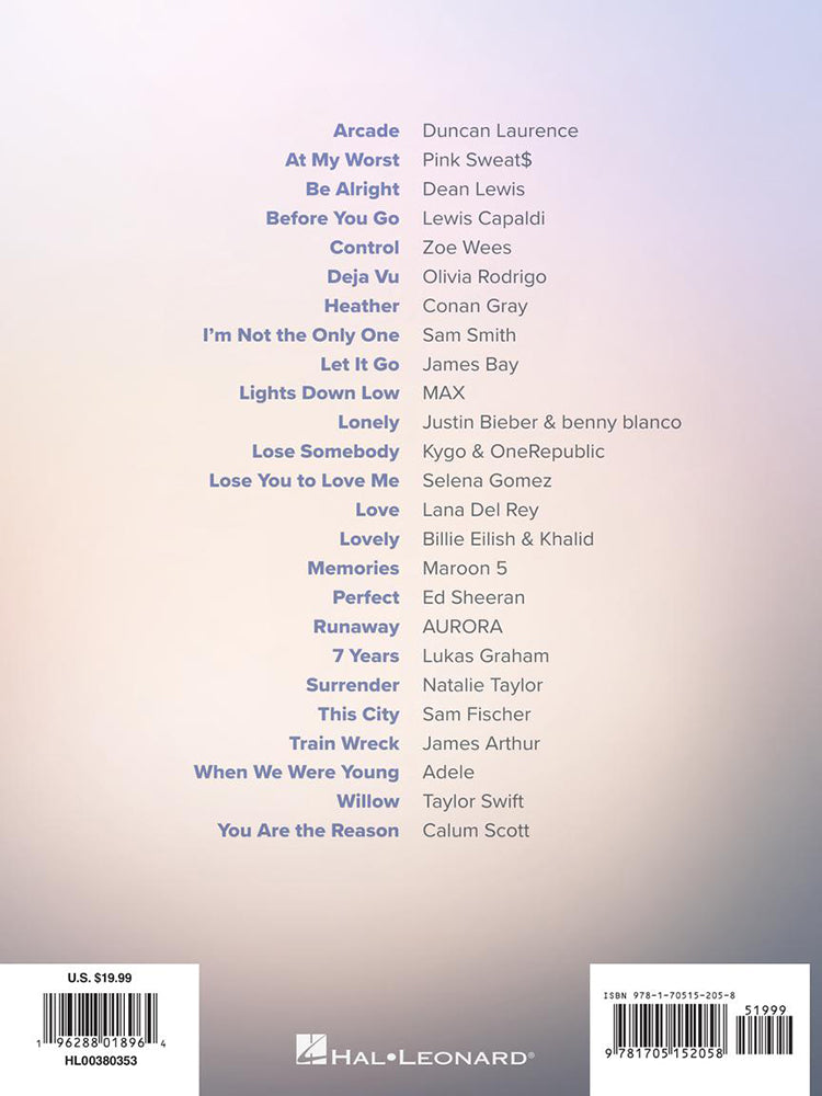 Soft Pop Sheet Music Collection PVG