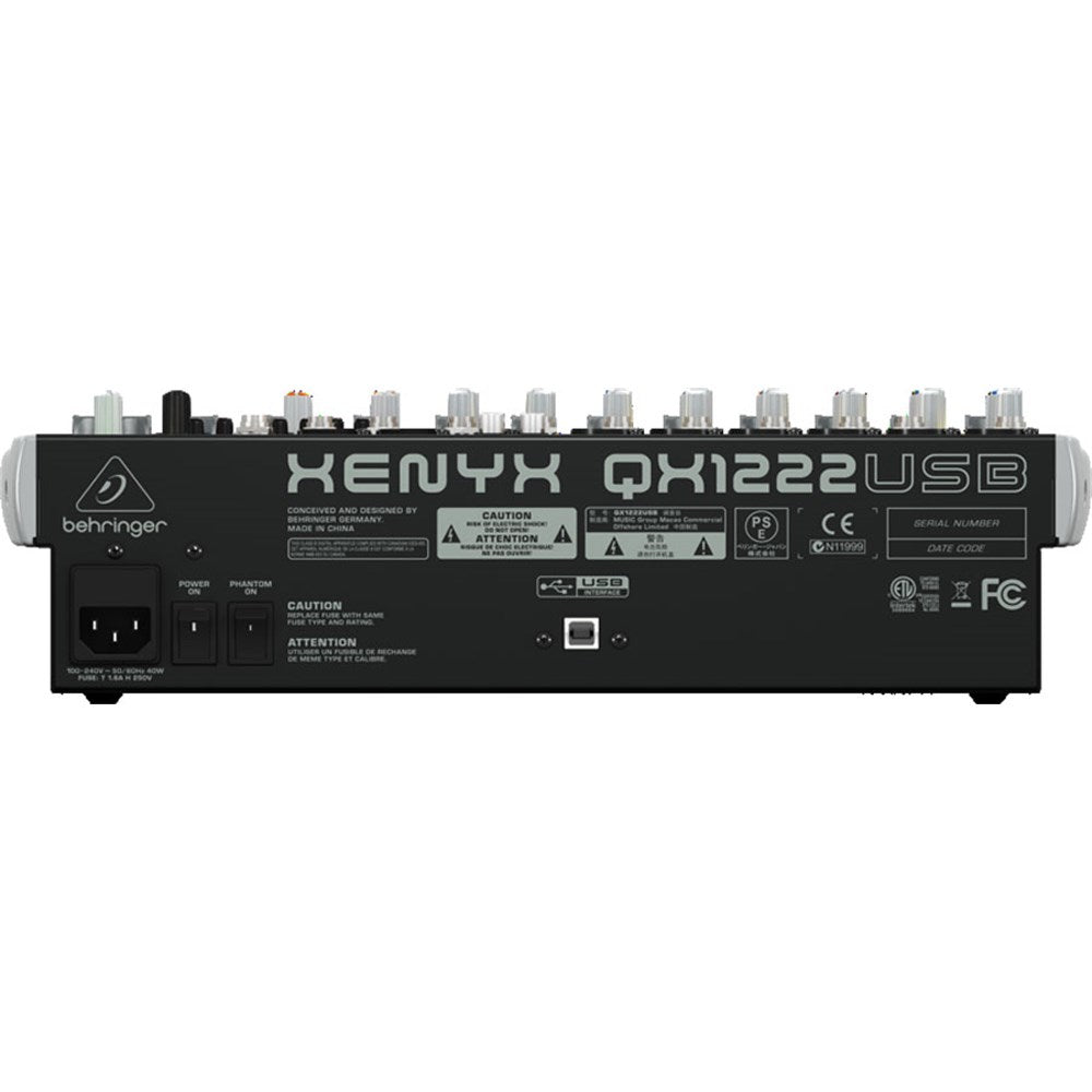 Behringer XENYX QX1222USB mixer