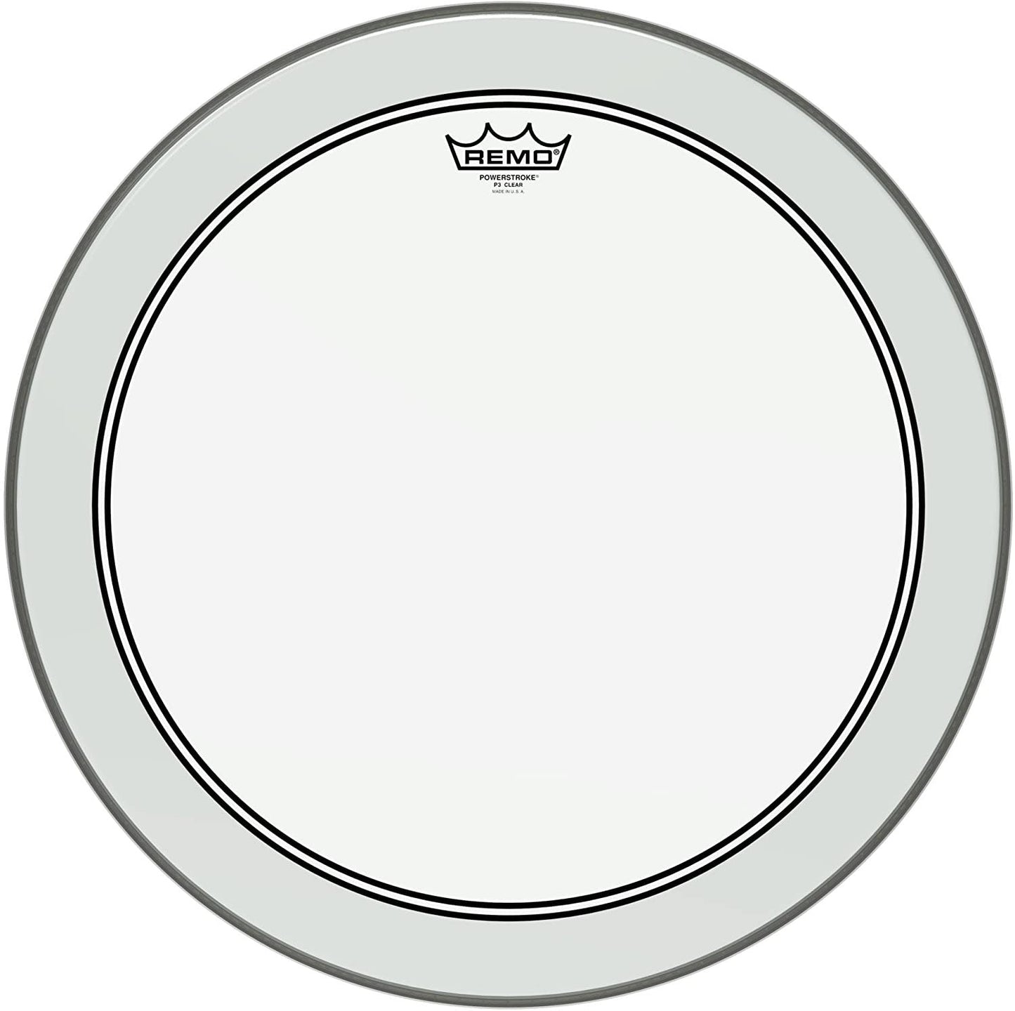 Remo Powerstroke 3 2.5" Impact Pad Clear 18" Bass Drumhead