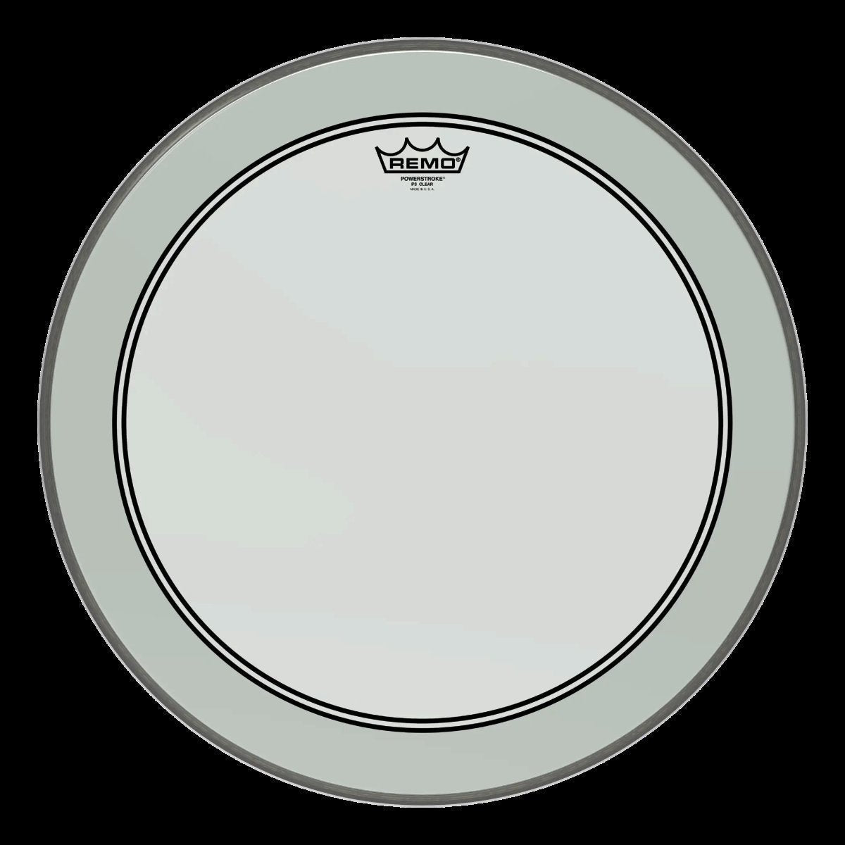 Remo Powerstroke 3 2.5" Impact Pad Clear 22" Bass Drumhead