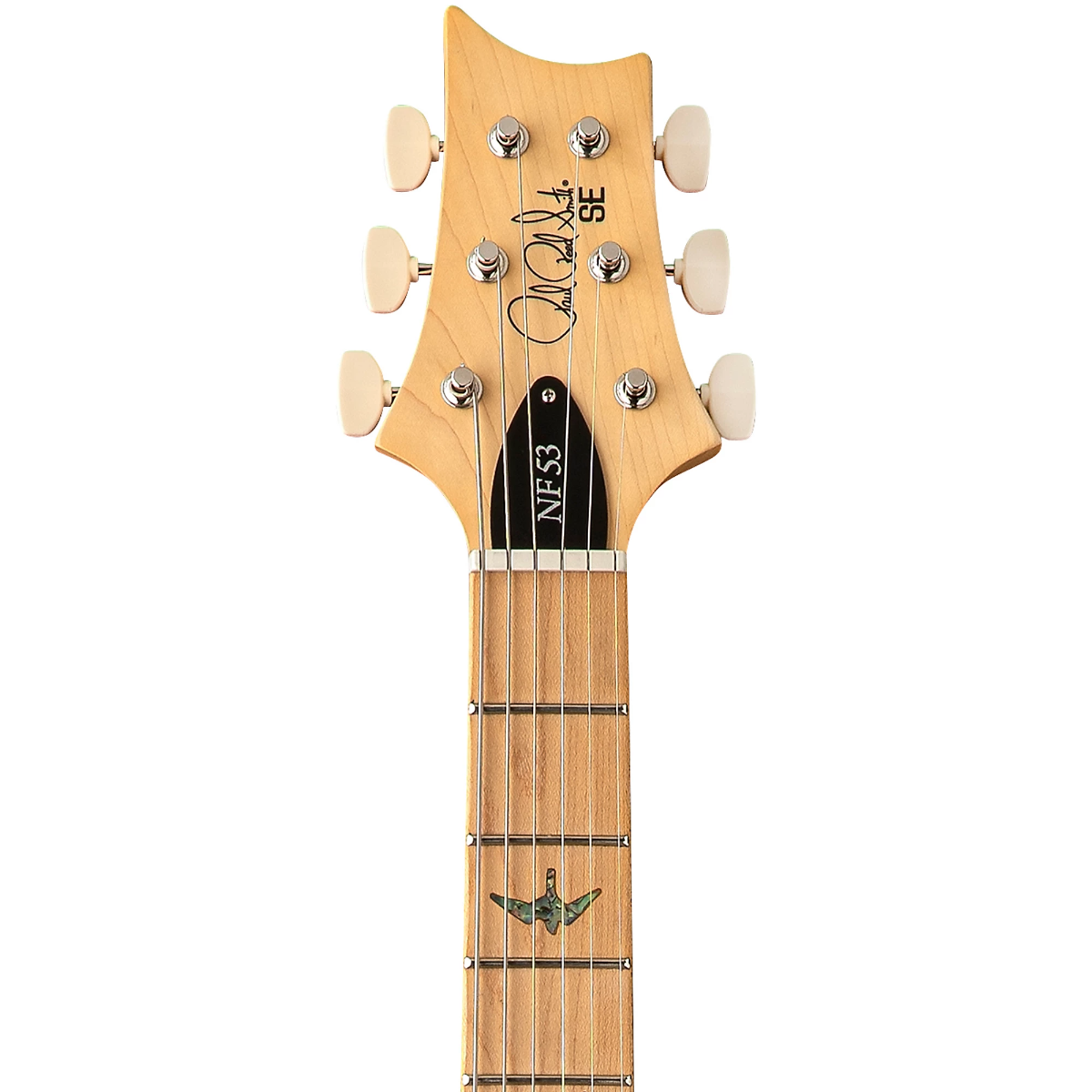 PRS SE NF 53 Electric Guitar in White Doghair