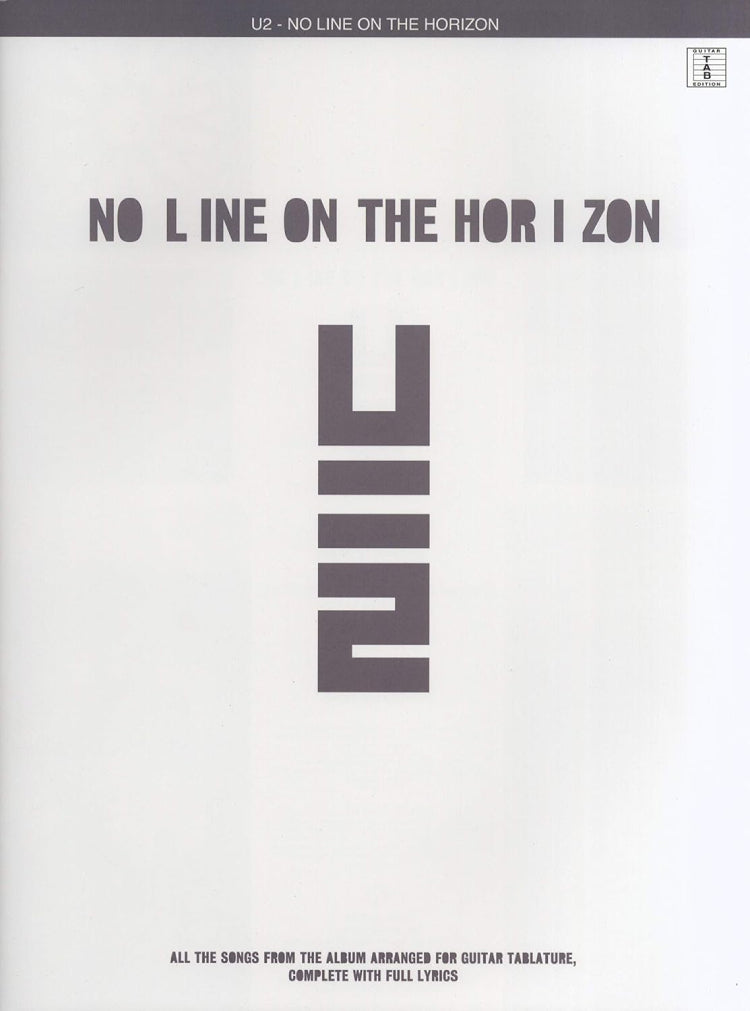 U2 No Line On The Horizon Guitar Tab
