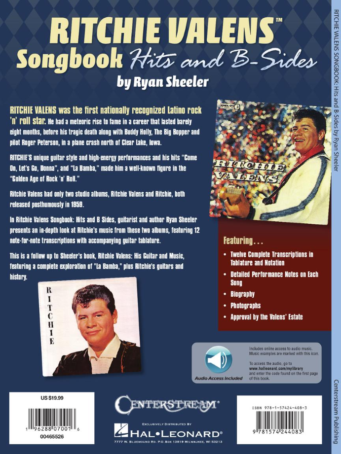 Ritchie Valens Songbook Hits and B Sides Guitar Tab