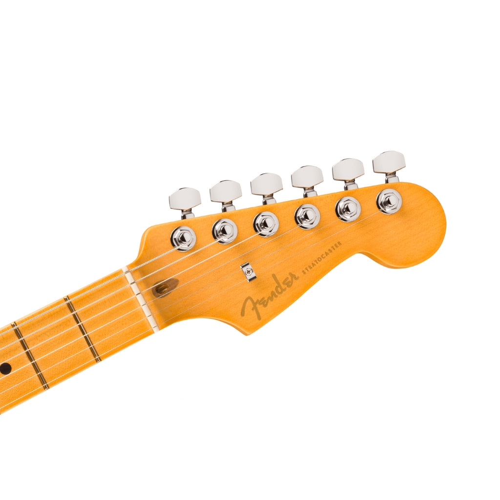 Fender Amrican Ultra II Stratocaster Maple Fingerboard Electric Guitar in Sinister Red