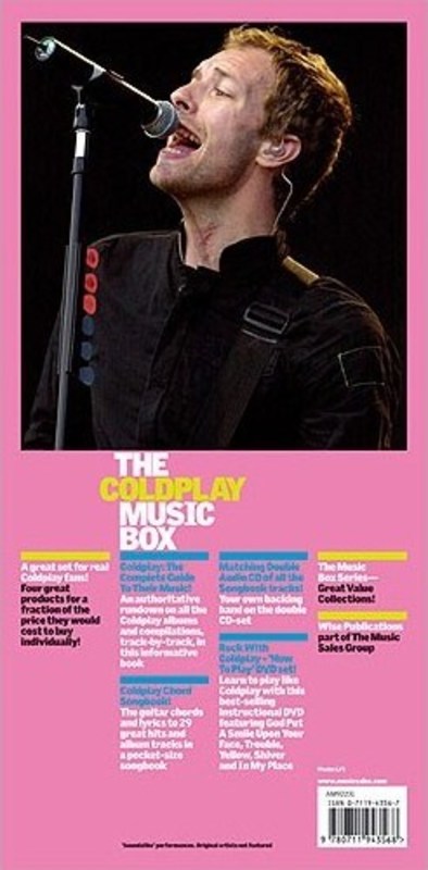 The Coldplay Music Box Bk/Cd/Dvd