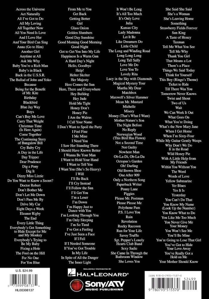 The Beatles Lyrics 2nd Edition