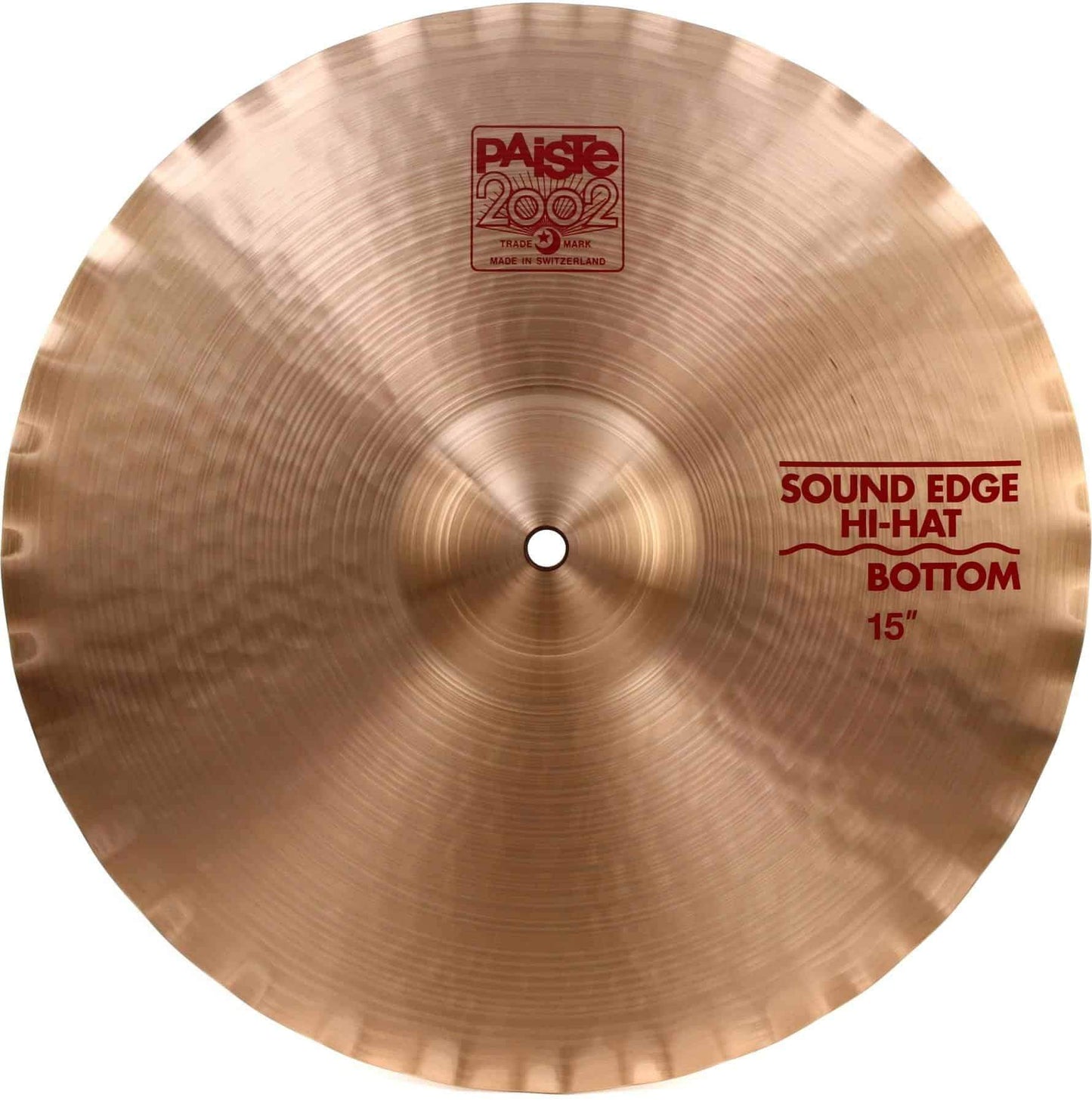 Paiste 15" 2002 Sound Edge Hi Hat Bottom