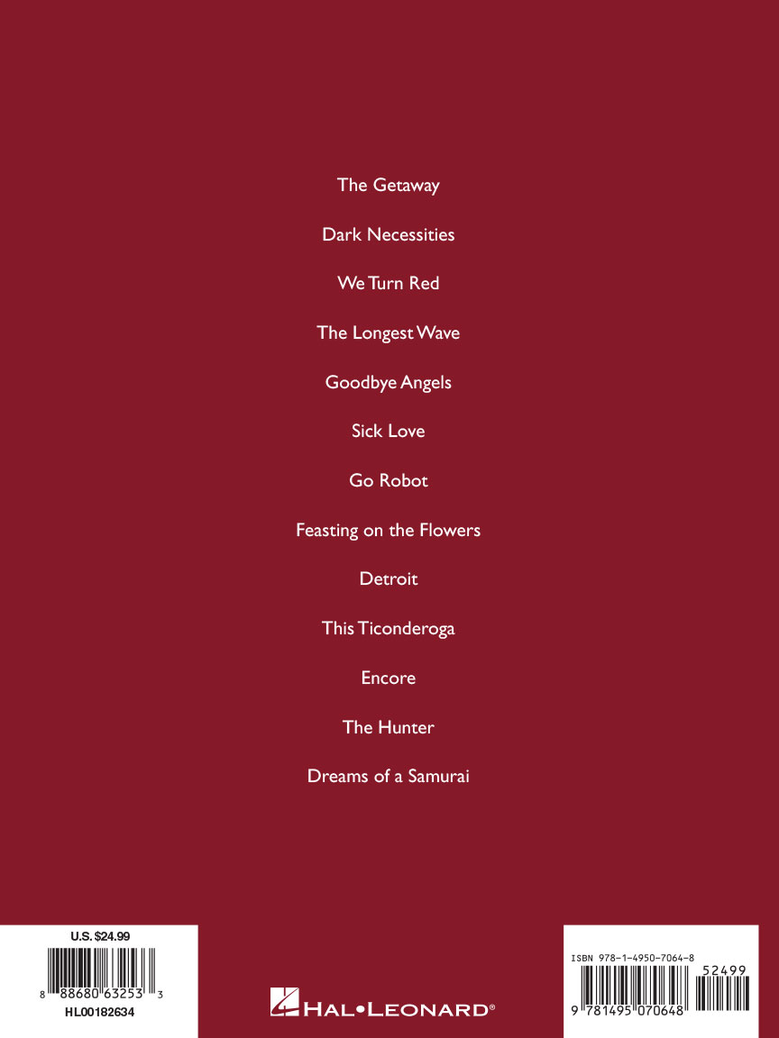 Red Hot Chili Peppers The Getaway Guitar Tab