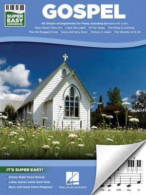 GOSPEL SUPER EASY SONGBOOK
