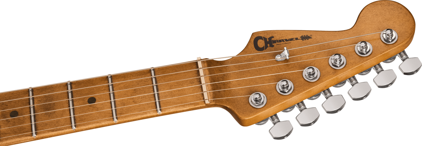 Charvel Pro-Mod Signature Rick Graham DK24 2PT CM Electric Guitar in Worn Shell Pink