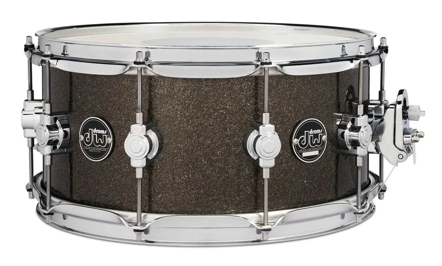 DW Performance Series 6.5" x 14" Pewter Sparkle Snare Drum
