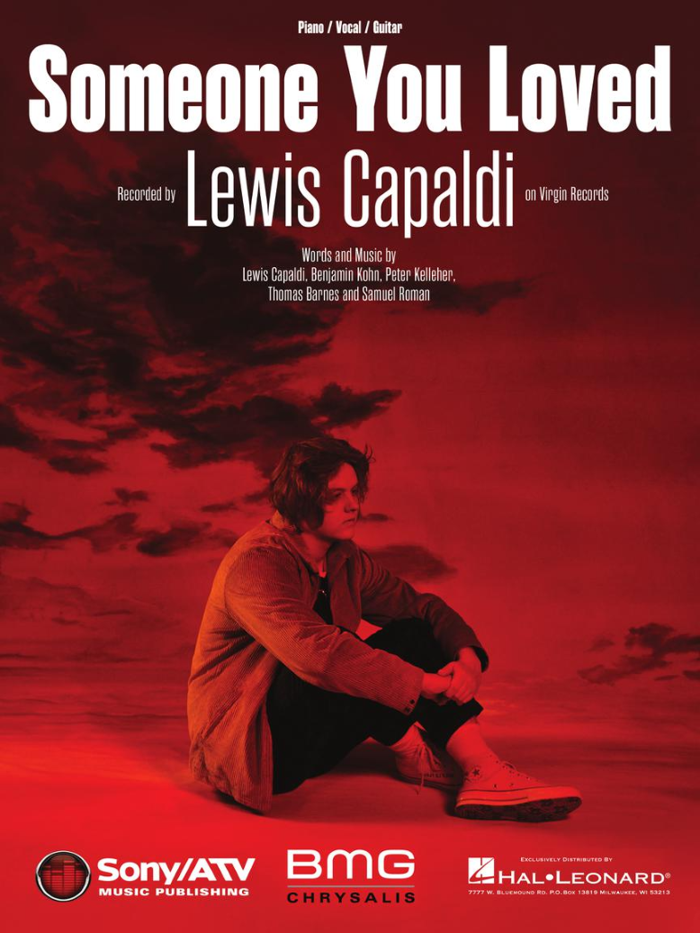 Lewis Capaldi Someone You Loved PVG Single Sheet