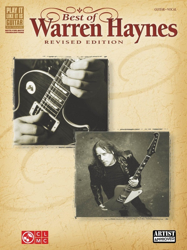Best of Warren Haynes Revised Edition Guitar Tab PILI