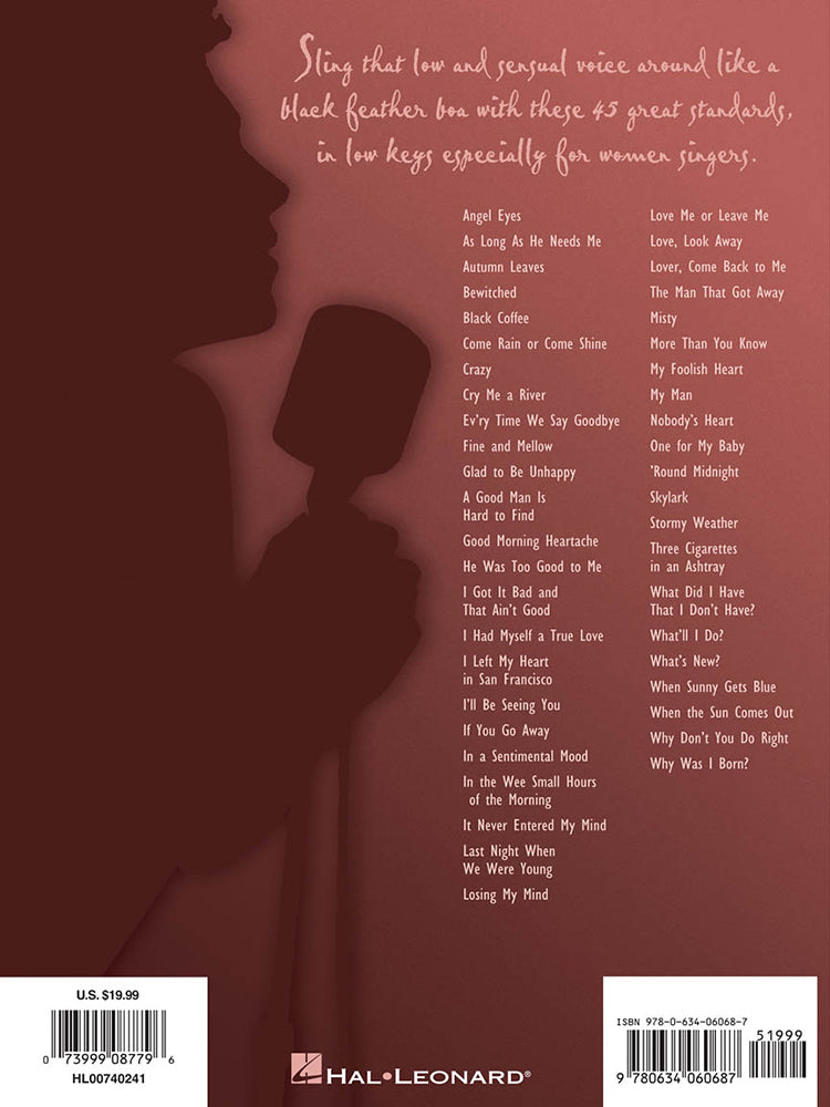 Torch Songs In Sultry Keys For Women Second Edition