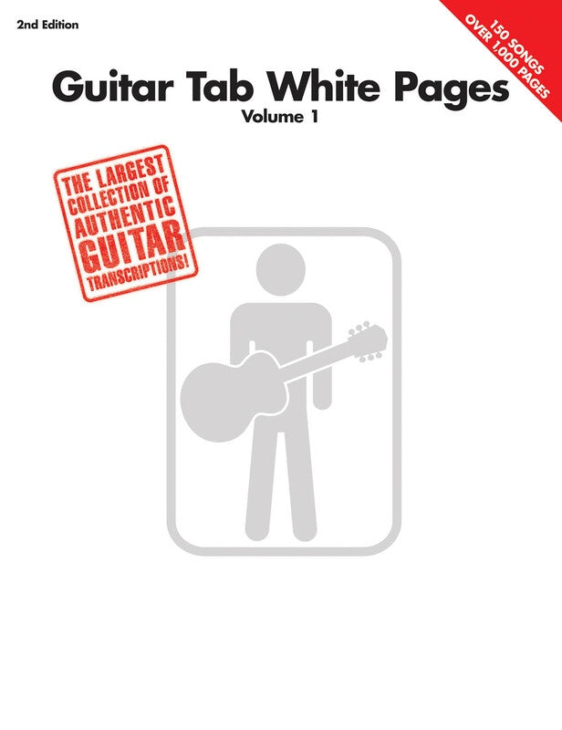 Guitar Tab White Pages Volume 1 2nd Edition