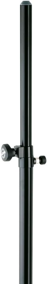 K&M 21337 Adjustable M20 Threaded Speaker Pole 35.6 to 57" in Black