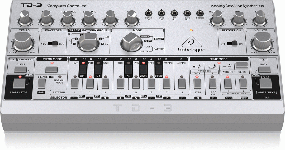 Behringer TD3 SR Analog Bass Line Synthesizer