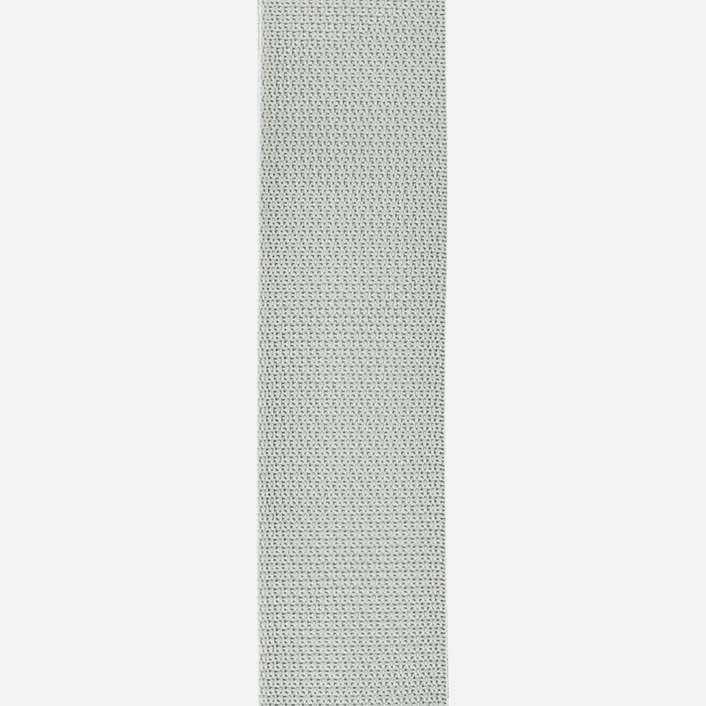 D'Addario Polypropylene Guitar Strap in Silver