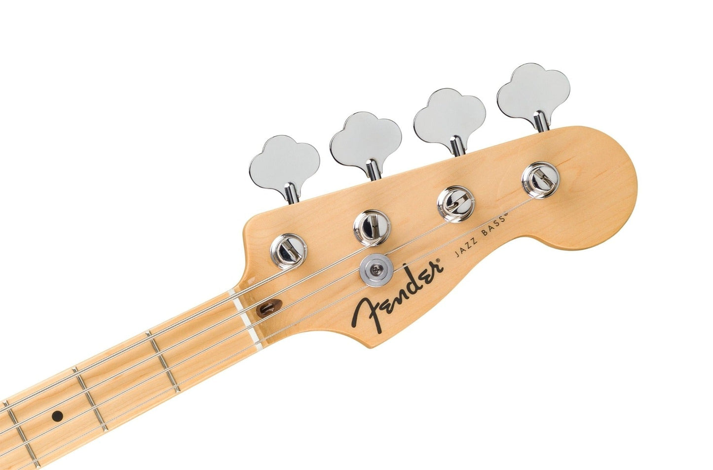 Fender Standard Jazz Bass, Maple Fingerboard, Black Pickguard in Black