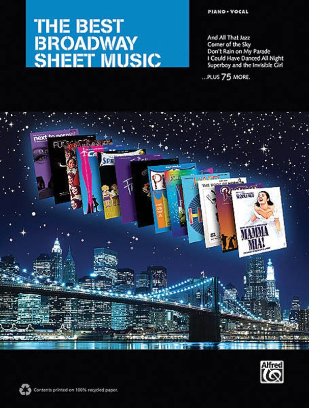 The Best Broadway Sheet Music PVG