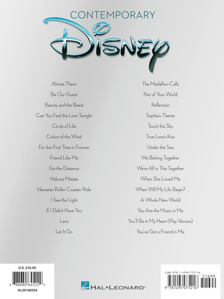 Contemporary Disney Easy Guitar Notes And Tab