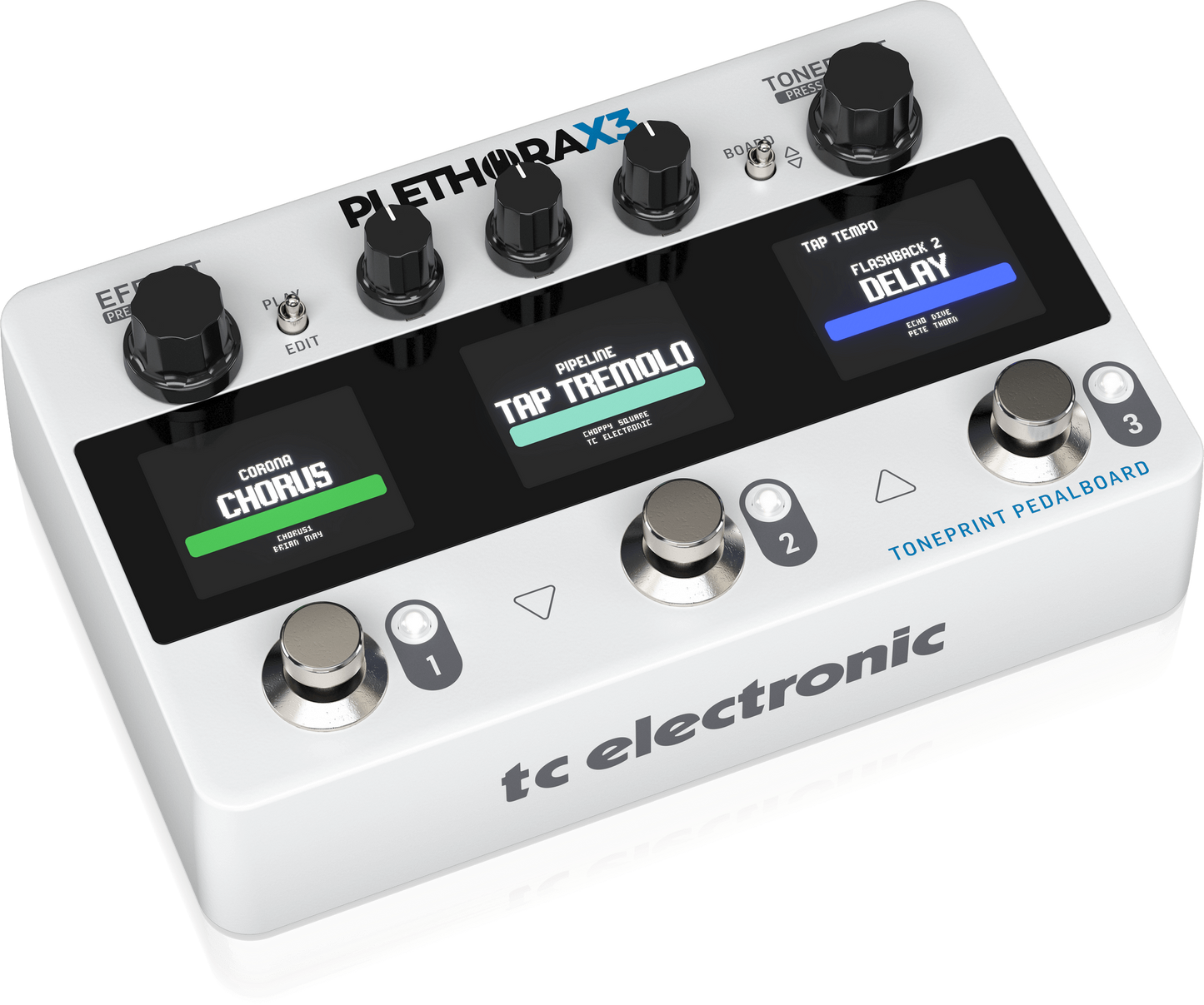 TC Electronic Plethora X3 TonePrint Pedal Board