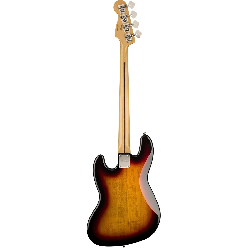 Squier Classic Vibe 60s Fretless Jazz Bass, Indian Laurel Fingerboard in 3 Colour Sunburst