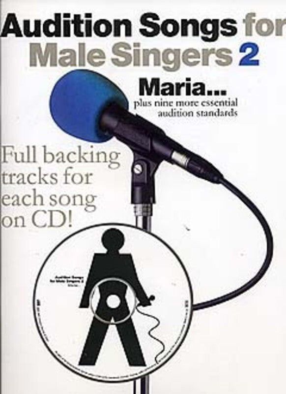 Audition Songs For Male Singers 2 Bk/Cd