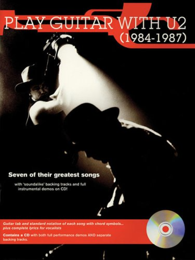 Play Guitar with U2 1984 to 1987 Tab